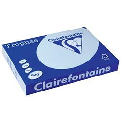 Foto van Clairefontaine trophée pastel a3 azuurblauw, 80 g, 500 vel