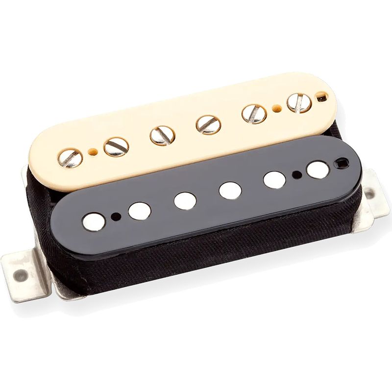 Foto van Seymour duncan aph-1n alnico ii pro humbucker neck zebra gitaarelement