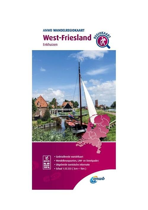 Foto van West-friesland - anwb - paperback (9789018046576)