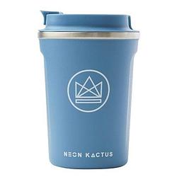 Foto van Neon kactus - reisbeker 380 ml super sonic - roestvast staal - blauw