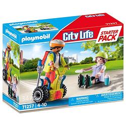 Foto van Playmobil starter packs - starterpack rescue met segway 71257