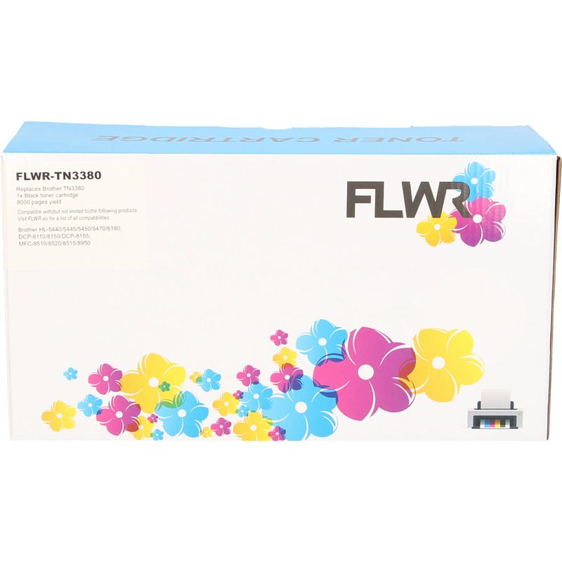 Foto van Flwr brother tn-3380 zwart toner