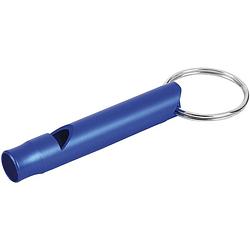 Foto van Moses sleutelhanger met fluitje aluminium 5,5 cm blauw