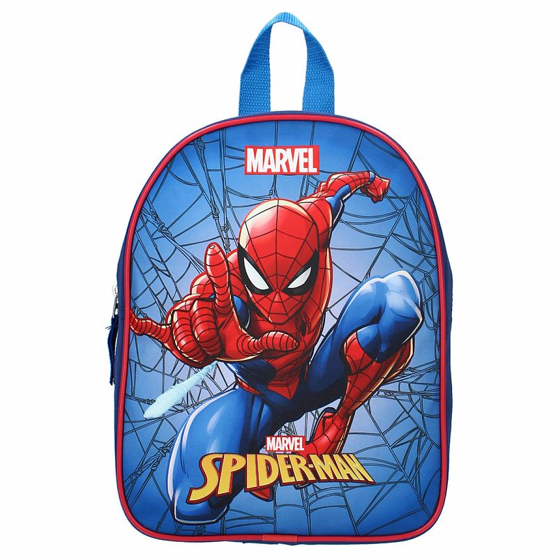 Foto van Marvel spiderman school rugtas/rugzak 29 cm voor peuters/kleuters/kinderen - rugzak - kind