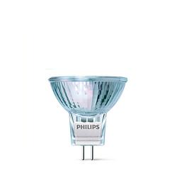 Foto van Philips halogeen spots gu4 - dimbaar - warm wit licht - 12v - 24v - 35w - 10 x gu4 halogeenspot