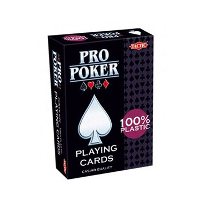 Foto van Pro poker plastic playing cards