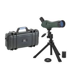 Foto van Macgyver spotting scope 20-60x60 zoom bak 4 waterdichte kist en raamstatief ook voor brildragers