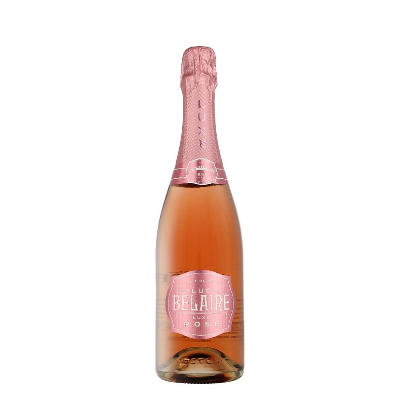 Foto van Luc belaire luxe rose 75cl 2 wijn