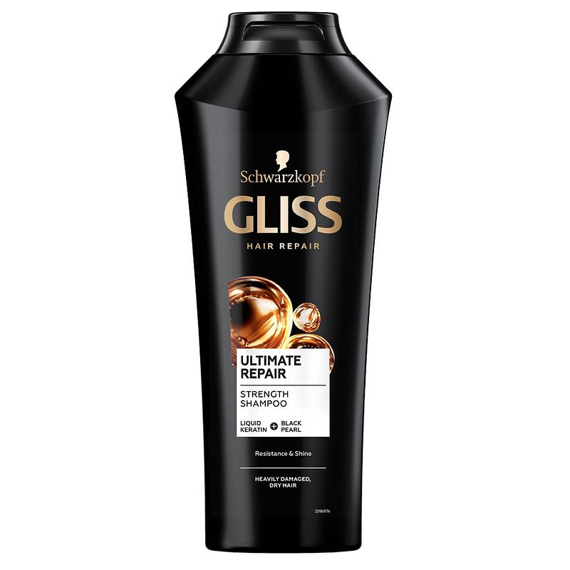 Foto van Ultimate repair shampoo regenererende shampoo voor zwaar beschadigd en droog haar 400ml