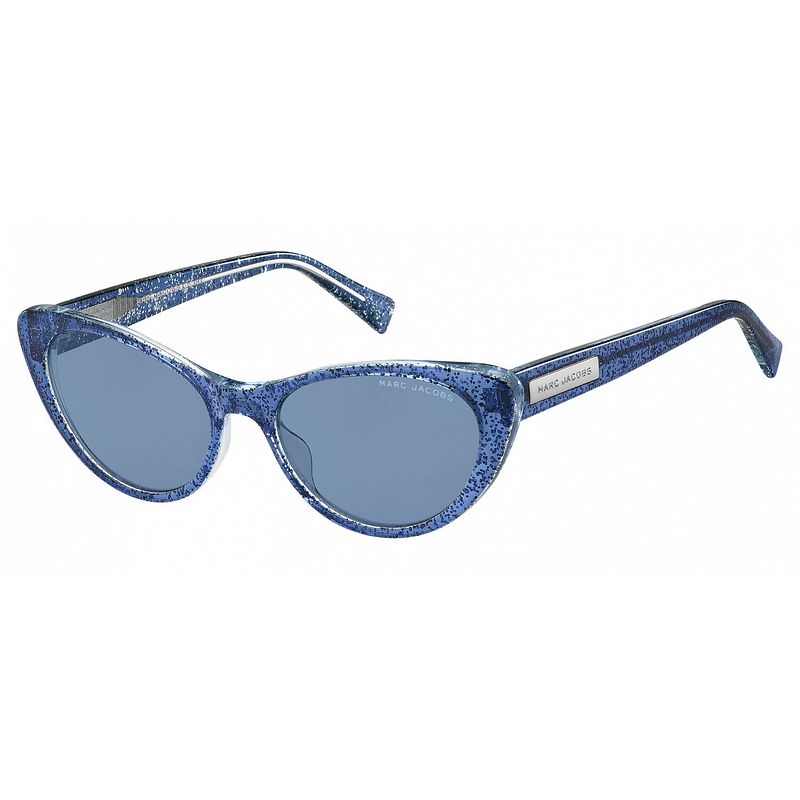 Foto van Marc jacobs zonnebril dames cat-eye glitter blauw