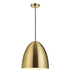 Foto van Hanglamp quinnty e27 goud 120xø30 cm - leen bakker