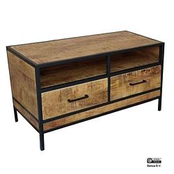 Foto van Benoa joplin gb 2 drawer tv cabinet 100 cm