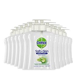 Foto van Dettol handzeep - hydraterend - aloe vera - 250ml x12