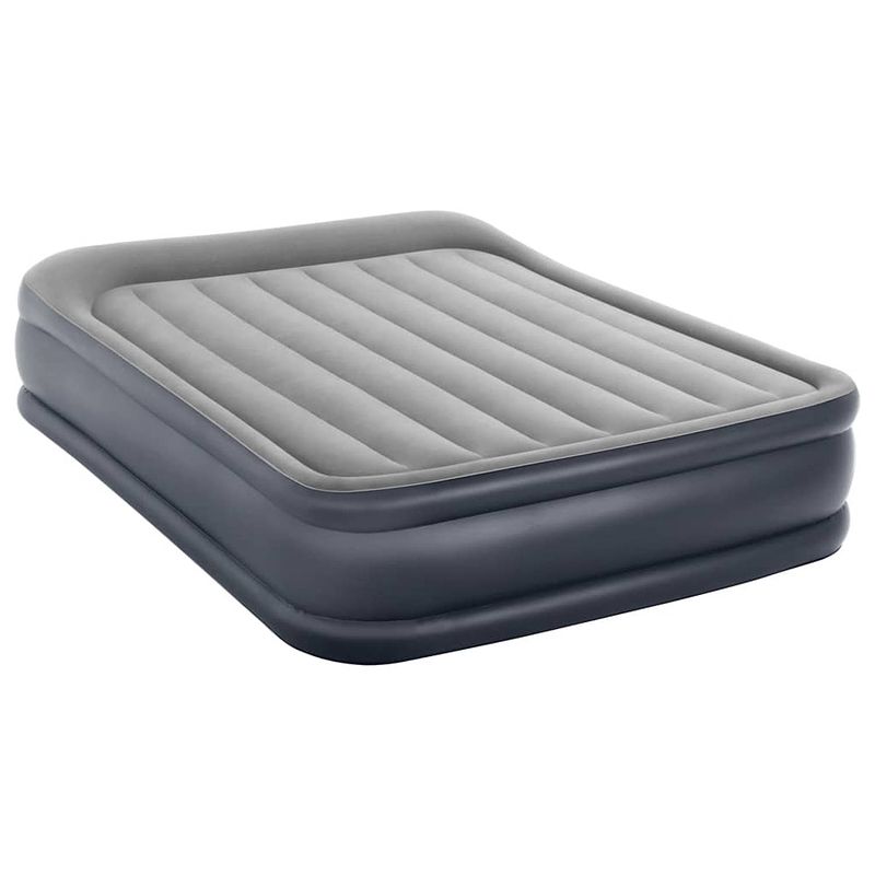 Foto van Intex luchtbed queen deluxe pillow rest dura-beam plus series verhoogd