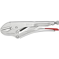 Foto van Knipex 40 04 250 griptang recht met uitsparing voor prisma 0 - 35 mm 250 mm