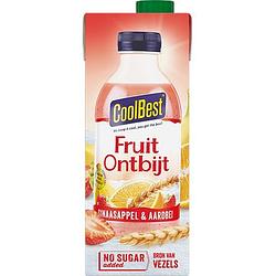 Foto van Coolbest fruitontbijt sinaasappelaardbei 750ml bij jumbo