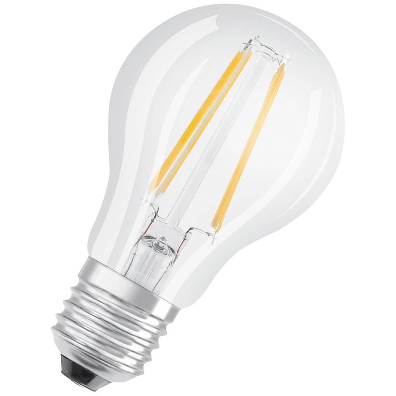 Foto van Osram 4099854064098 led-lamp energielabel e (a - g) e27 ballon 6.5 w = 60 w warmwit (ø x h) 60 mm x 60 mm 1 stuk(s)