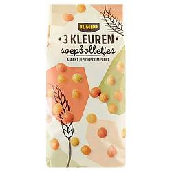 Foto van Jumbo 3 kleuren soepbolletjes 125g