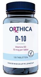 Foto van Orthica d-10 tabletten