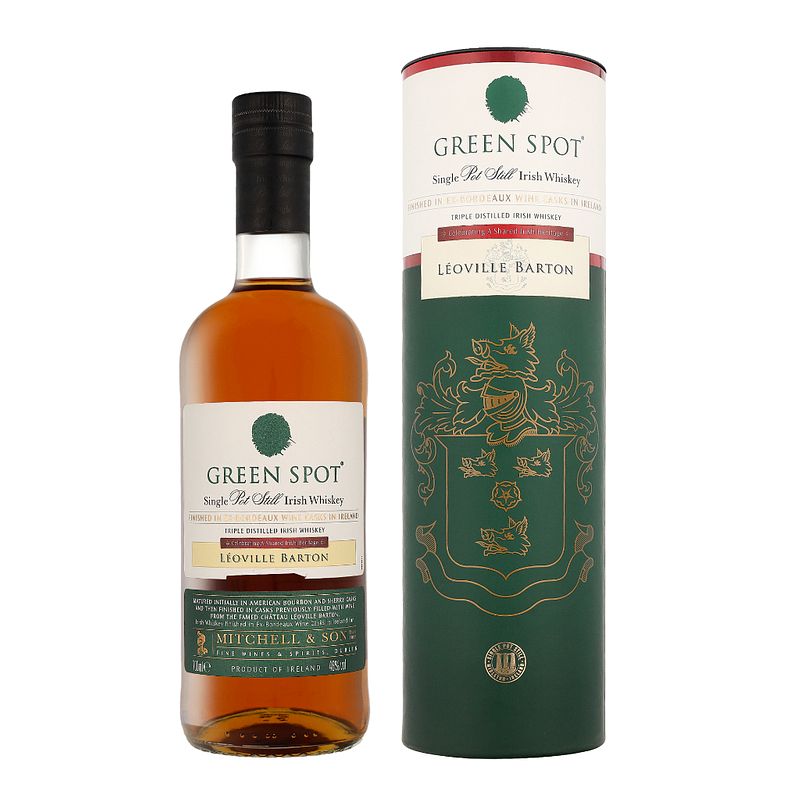 Foto van Green spot leoville barton 70cl whisky + giftbox