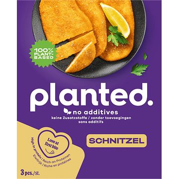 Foto van Planted schnitzel 3 stuks 330g bij jumbo