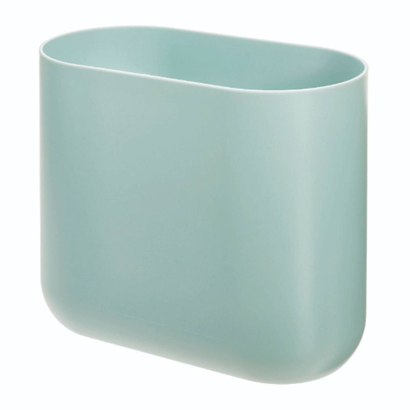 Foto van Idesign - afvalbak slim waste, turquoise - idesign cade