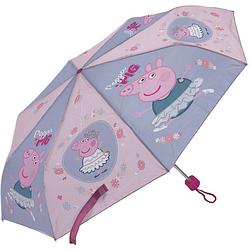 Foto van Nickelodeon paraplu peppa pig junior 52 cm polyester paars