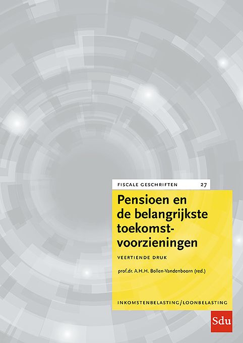 Foto van Pensioen en de belangrijkste toekomstvoorzieningen - paperback (9789012408639)