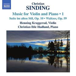 Foto van Sinding: music for violin & piano volume 1 - cd (0747313225477)