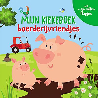 Foto van Mijn kiekeboek - boerderijvriendjes - hardcover (9789463544948)