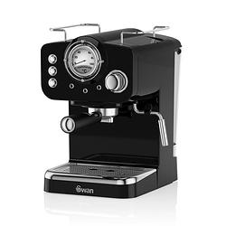 Foto van Swan retro espressomachine zwart