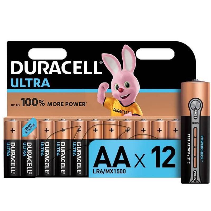 Foto van Duracell - ultra aa x 12