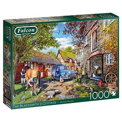 Foto van Jumbo legpuzzel falcon the blacksmith's cottage 1000 stukjes