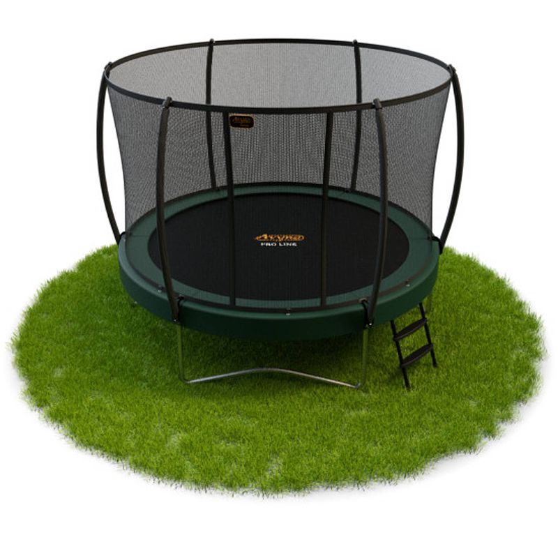 Foto van Avyna pro-line trampoline met veiligheidsnet 305 cm (10ft) - groen