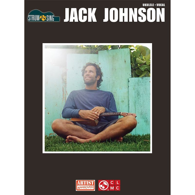 Foto van Hal leonard jack johnson strum & sing songboek voor ukelele