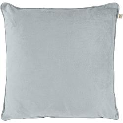 Foto van Dutch decor velvet - kussenhoes mist 45x45 cm - grijs - grijs