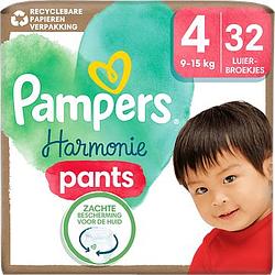 Foto van Pampers harmonie pants maat 4, 32 luierbroekjes, 9kg15kg bij jumbo