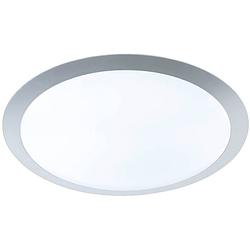 Foto van Led plafondlamp - plafondverlichting - trion ginzon - 25w - warm wit 3000k - dimbaar - rond - mat titaan - kunststof