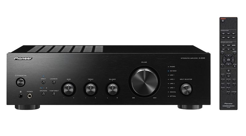 Foto van Pioneer a-40ae-b versterker zwart