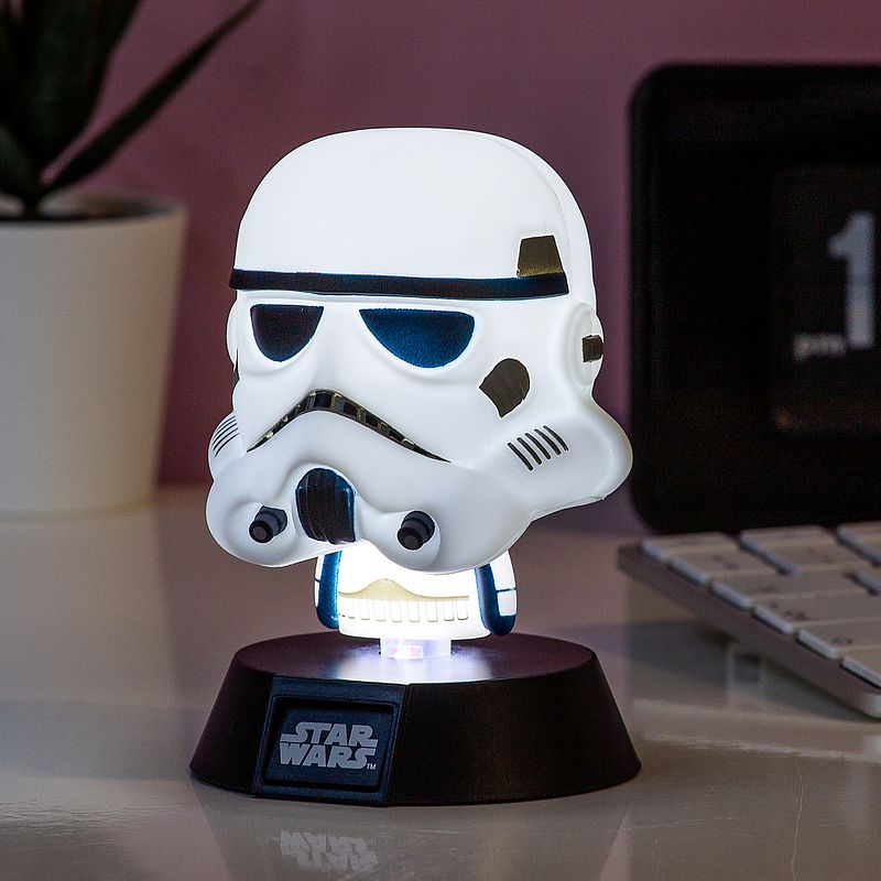 Foto van Disney star wars stormtrooper icon lampje