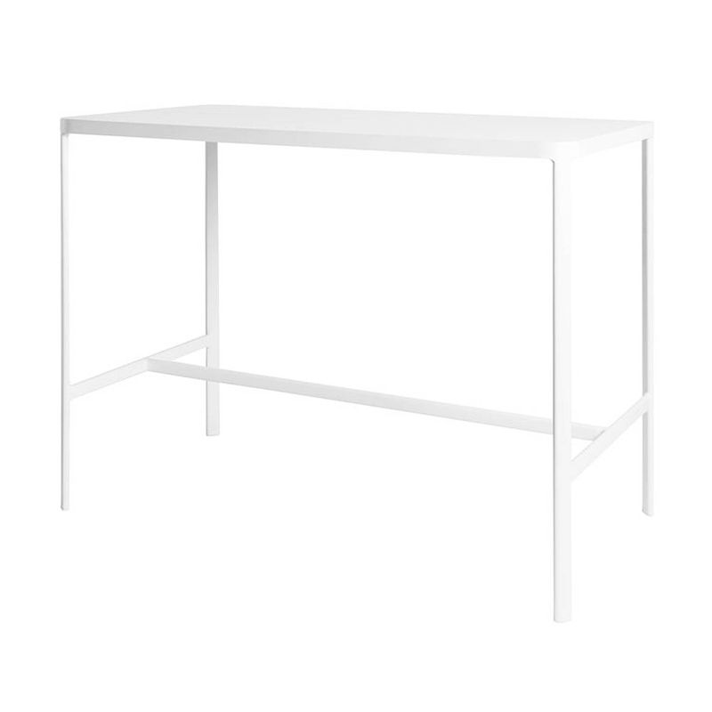 Foto van Grace bar table 140x70x110 cm alu white