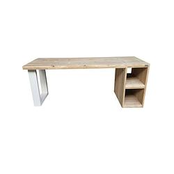 Foto van Wood4you - bureau - san diego - industrial wood hout - werkbureau