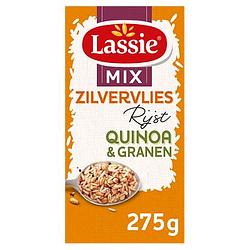 Foto van Lassie mix zilvervliesrijst quinoa & granen 275g bij jumbo
