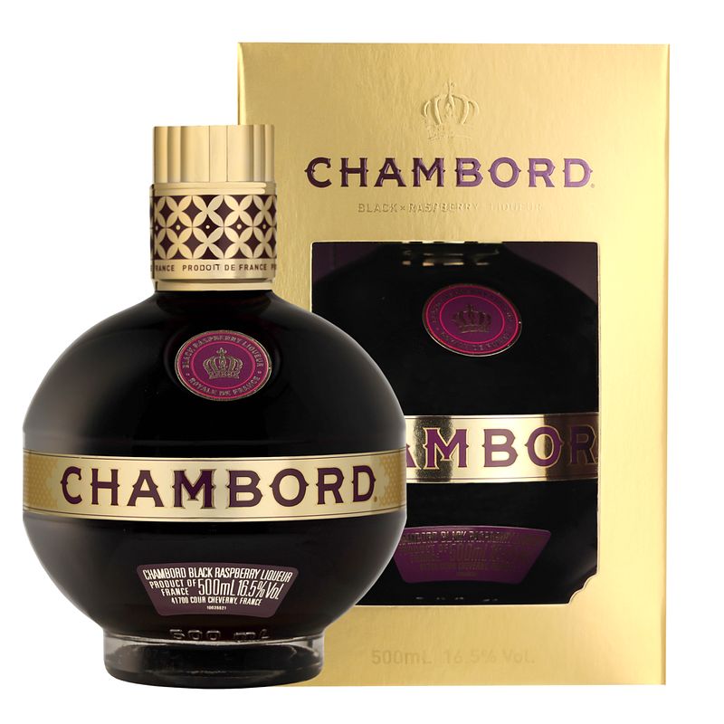 Foto van Chambord liqueur royale de france 50cl likeur + giftbox