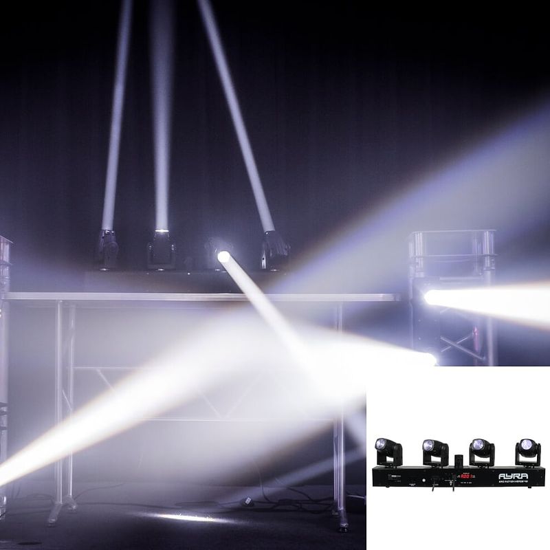 Foto van Ayra ero motion heads 4w led movingheadsysteem