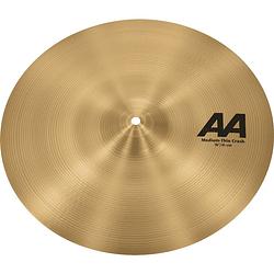 Foto van Sabian aa 16 inch medium thin crash bekken