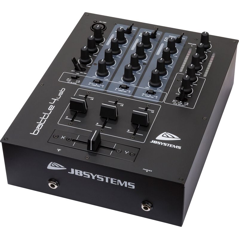 Foto van Jb systems battle4-usb dj-mixer