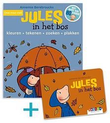 Foto van Promobundel doe mee met jules in het bos + kartonboekje jules in het bos - annemie berebrouckx - paperback (9789463682107)