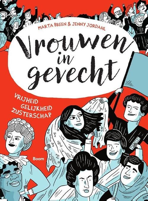 Foto van Vrouwen in gevecht - jenny jordahl, marta breen - paperback (9789024419388)