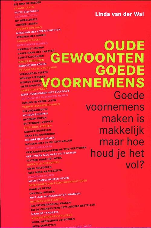 Foto van Oude gewoonten, goede voornemens - linda van der wal - ebook (9789044972566)